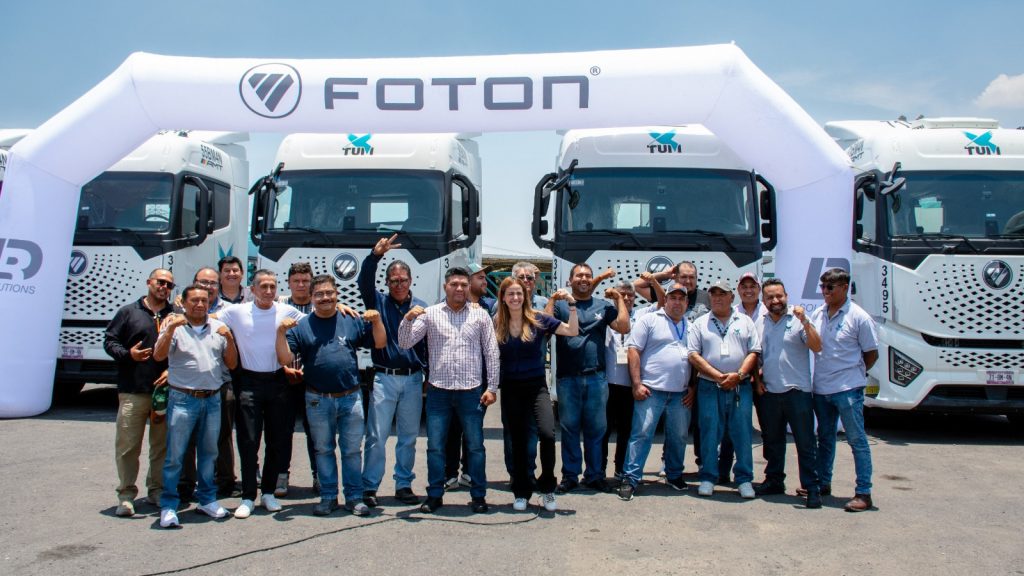 FOTON Mexico delivers first Galaxy fleet