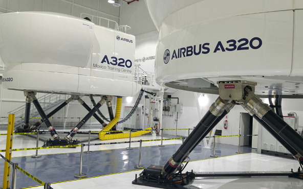Aviation training will feature a high-tech simulator