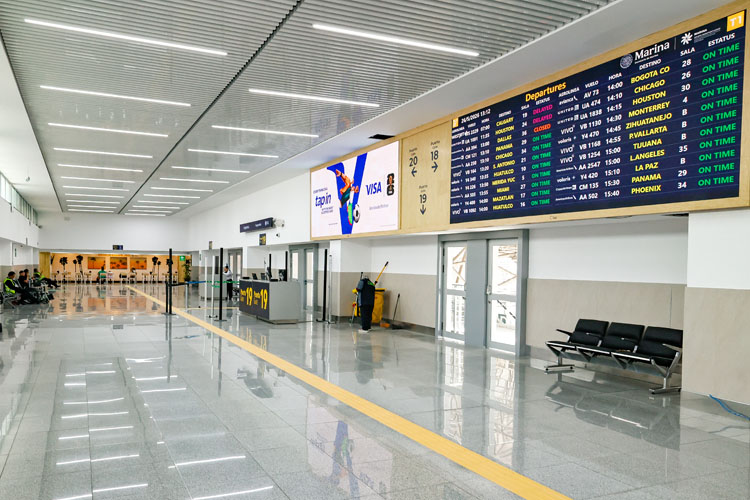 AICM reports 40% progress on its renovation