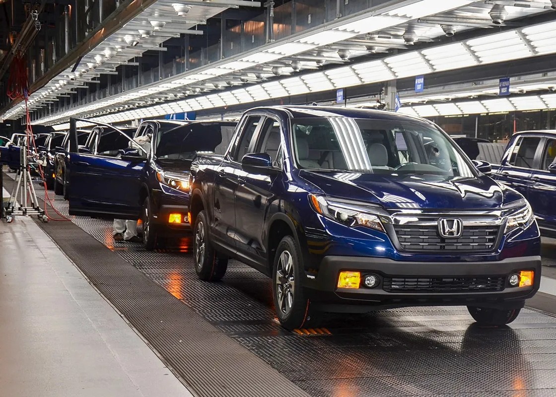 Honda to Suspend Production of Ridgeline Pickup for 18 Months