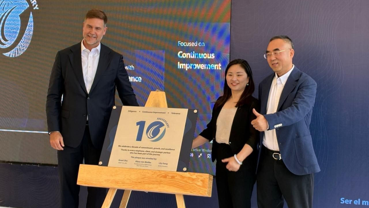 Minghua de Mexico celebrates 10th anniversary