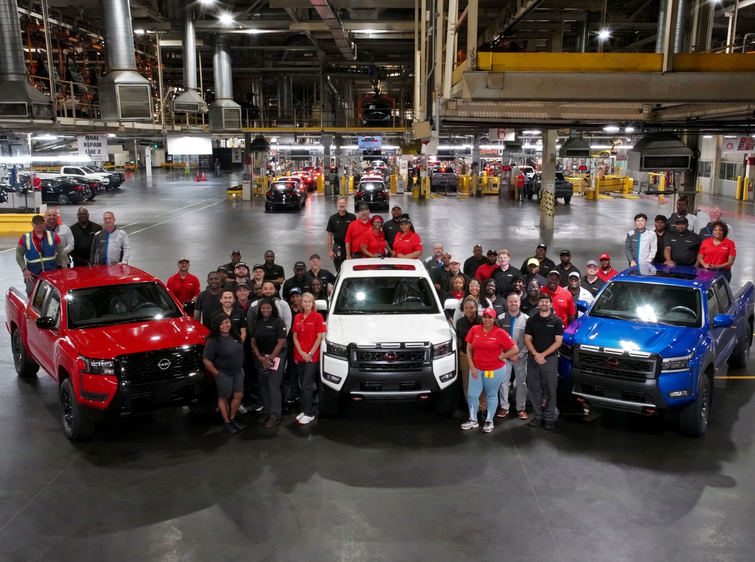The One-Millionth Nissan Frontier Rolls Off the Line in Canton, Mississippi