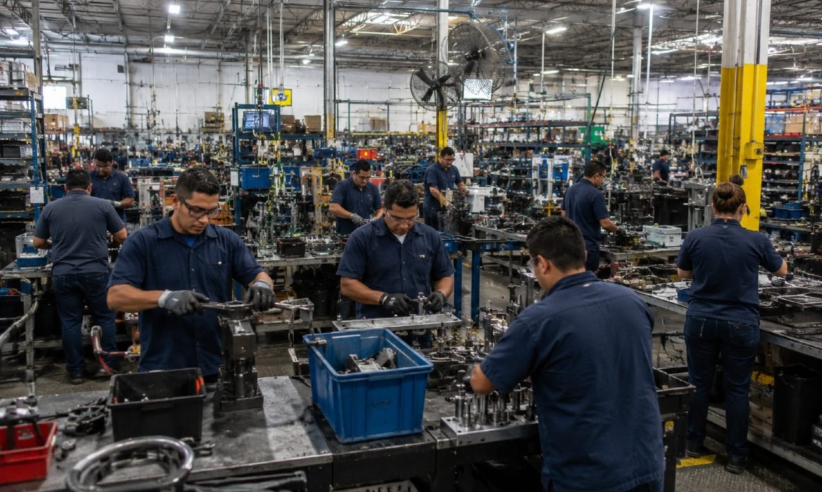 The manufacturing industry is growing and gaining strength in Chihuahua.