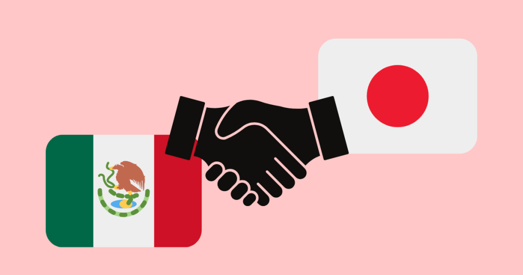 Mexico and Japan are strengthening their economic ties.