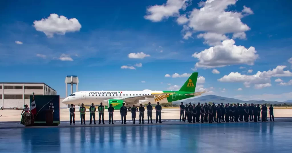 Mexicana Adds Eighth Embraer Aircraft