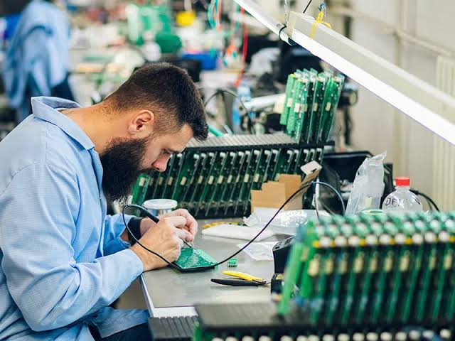 The electronics industry is becoming a driving force behind exports
