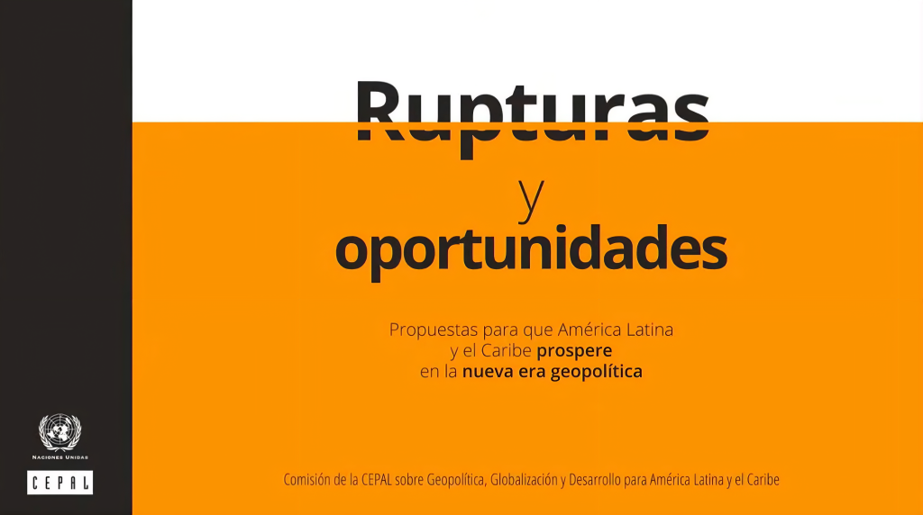 ECLAC presents its report on “Disruptions and Opportunities” for Latin America and the Caribbean.