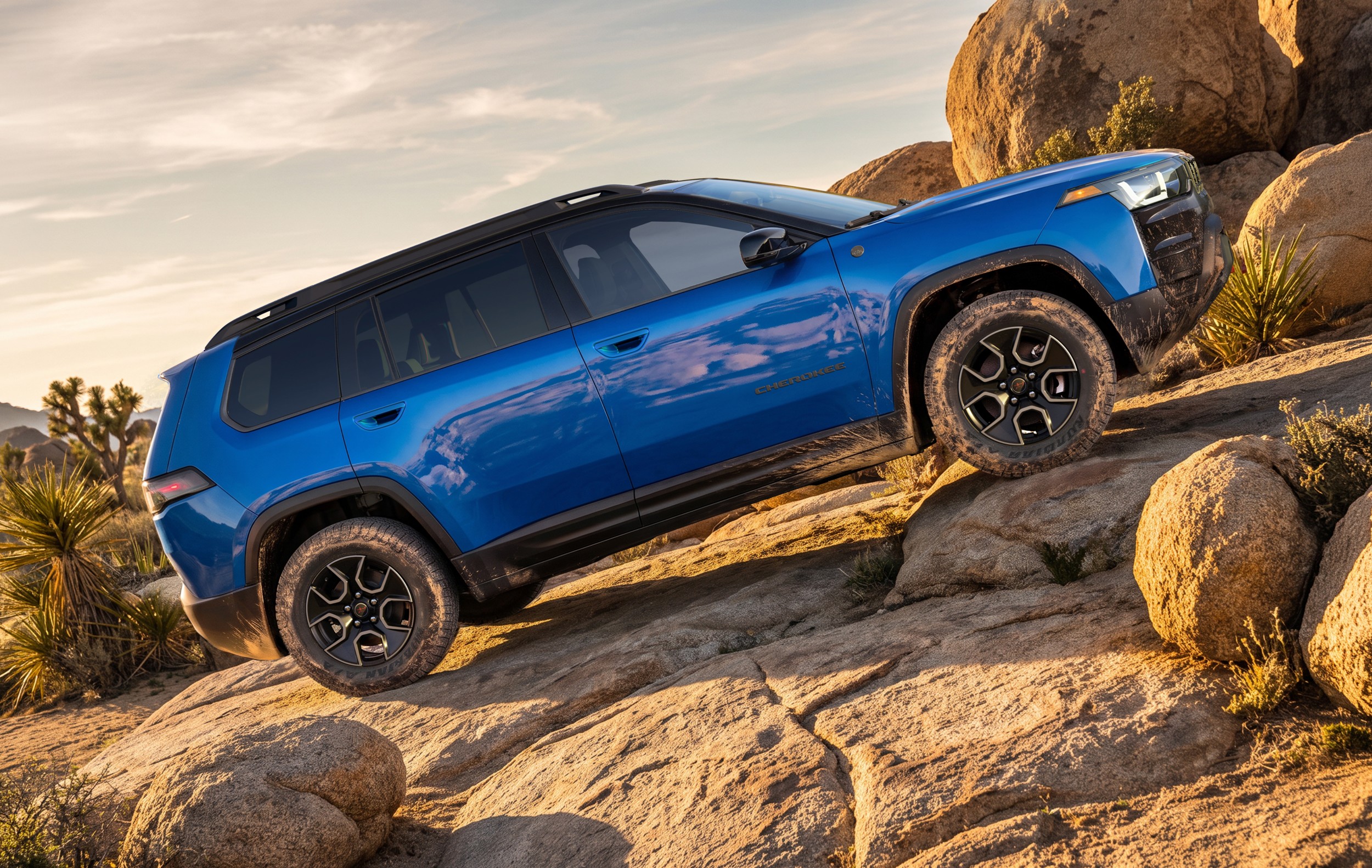 Jeep Cherokee Trailhawk Takes Off-Road Capability to New Heights