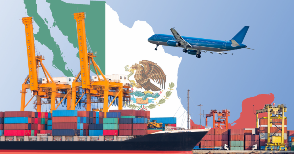 Mexico’s foreign trade rises 37% and 33% in September